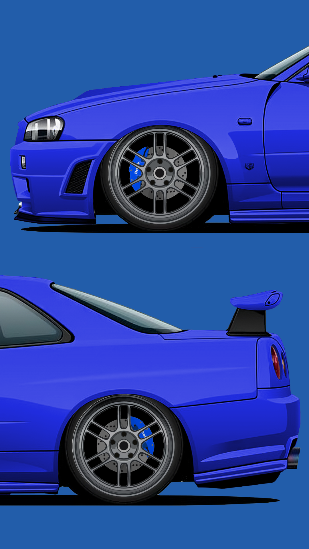 blue skyline