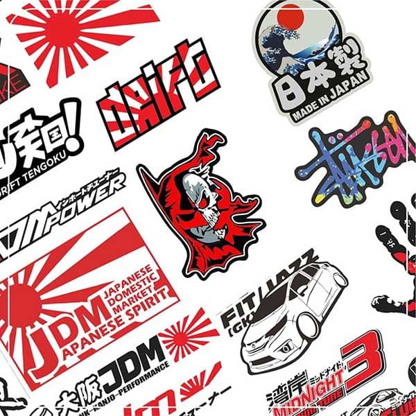 40 PCS JDM Sticker Pack