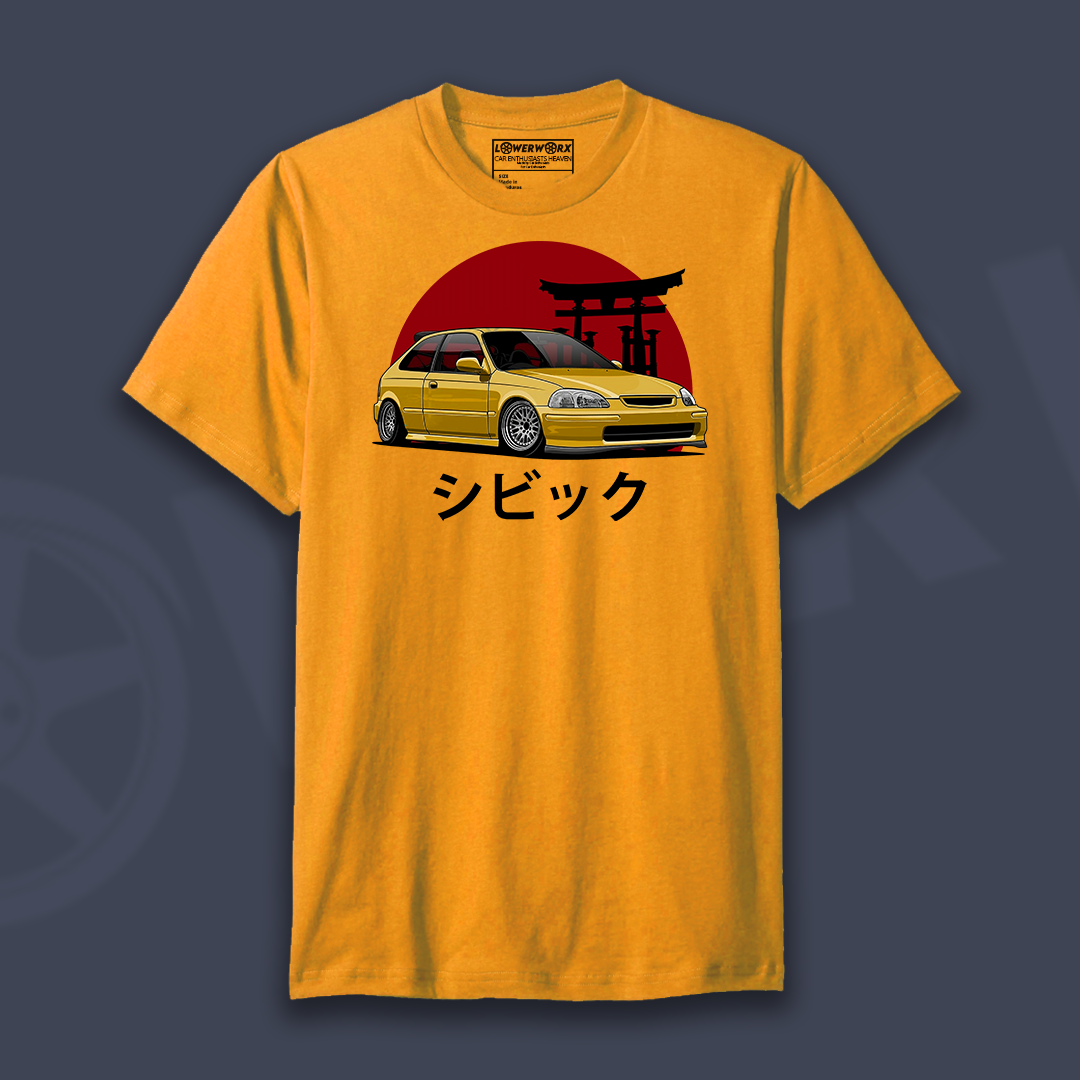 Civic EK Red Sun