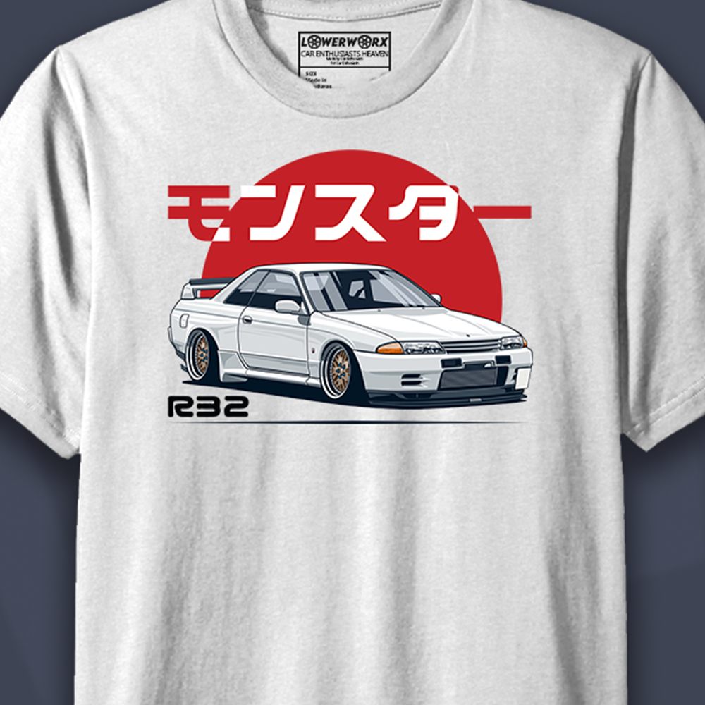 Skyline R32 Red Sun