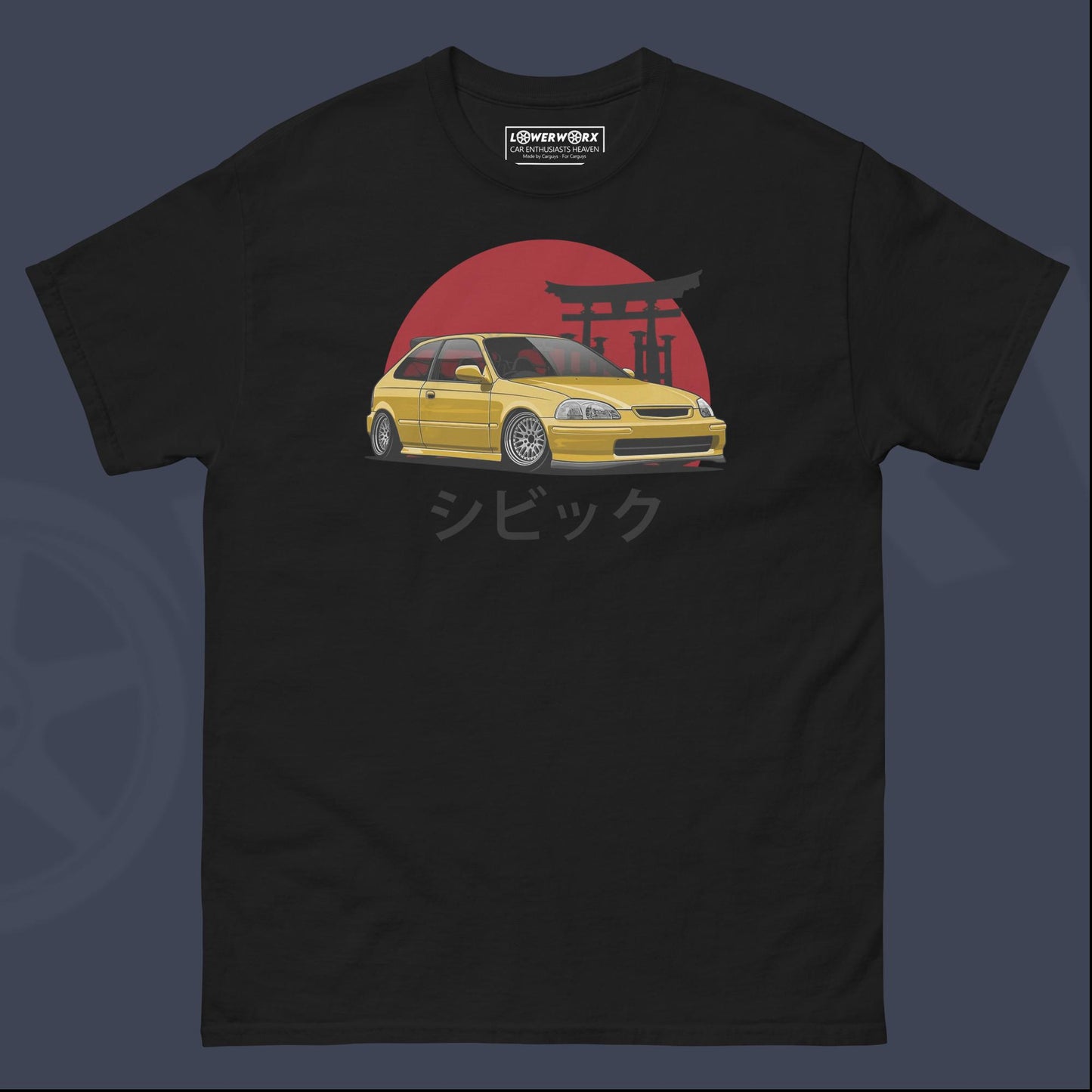 Civic EK Red Sun