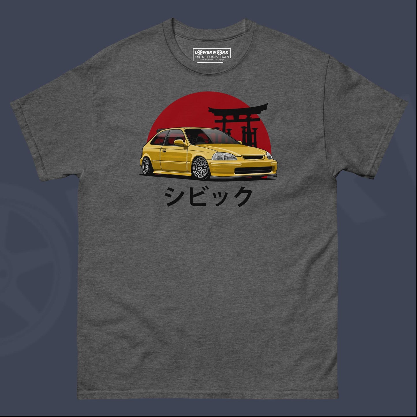 Civic EK Red Sun