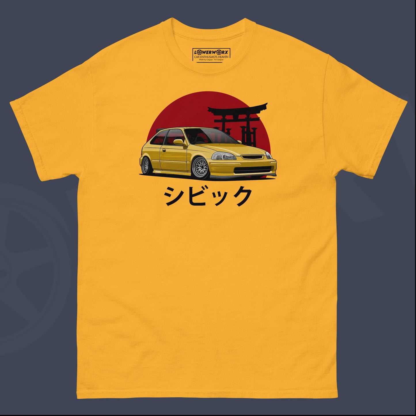 Civic EK Red Sun