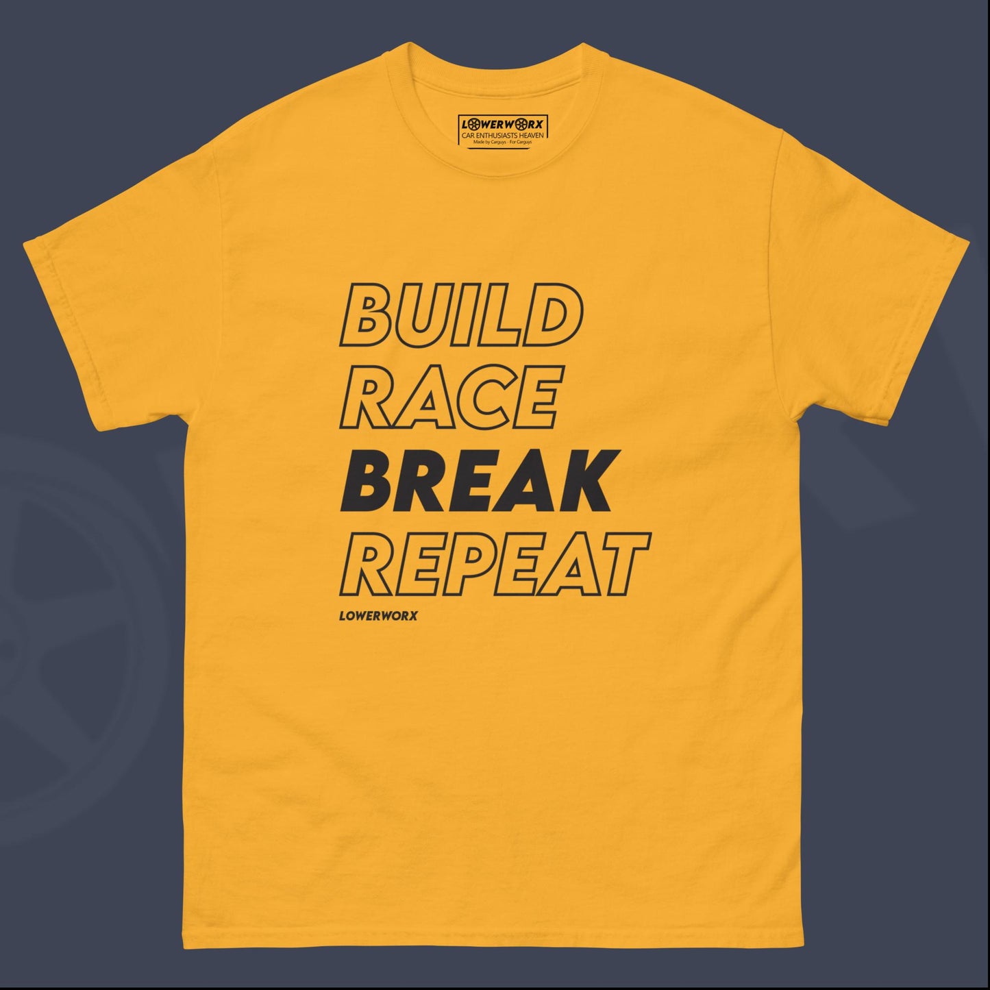 Build Race Break Repeat Shirt