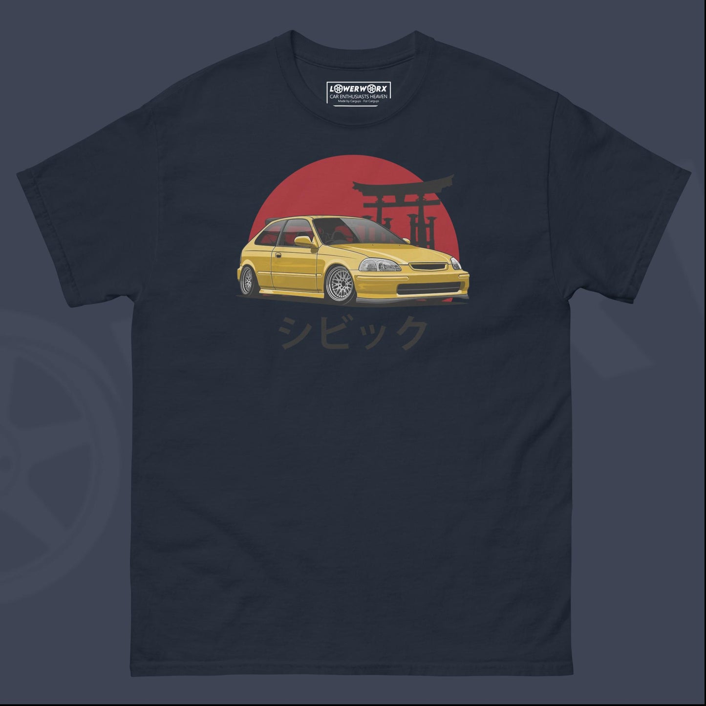 Civic EK Red Sun