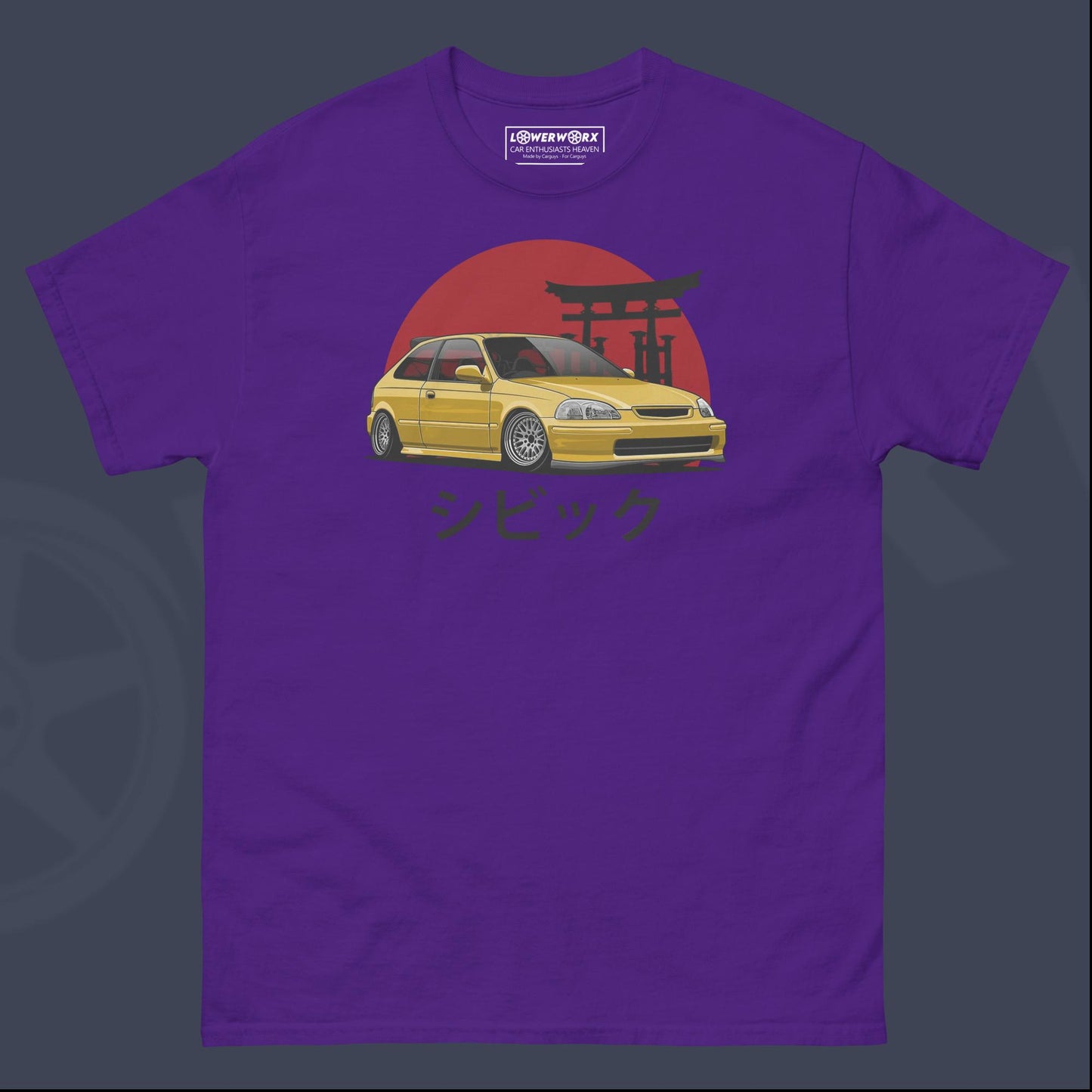 Civic EK Red Sun