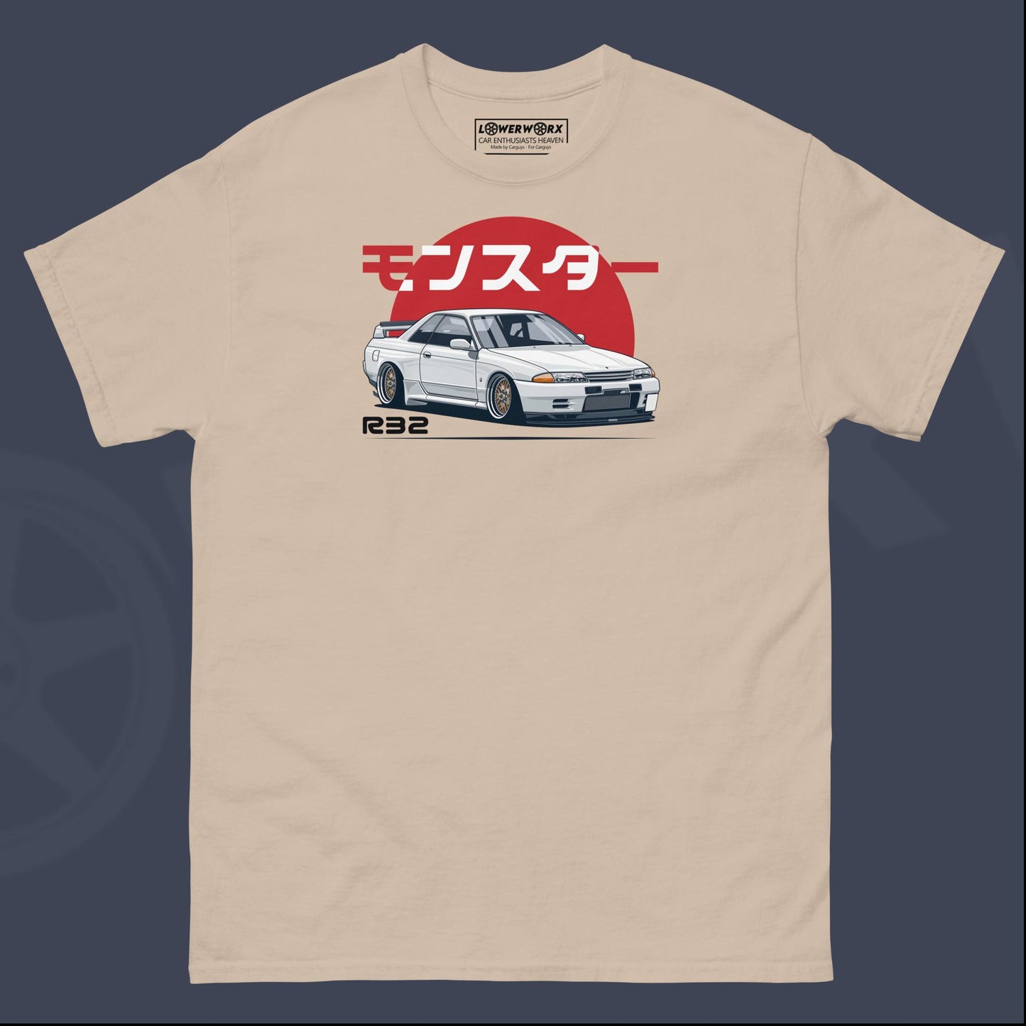 Skyline R32 Red Sun