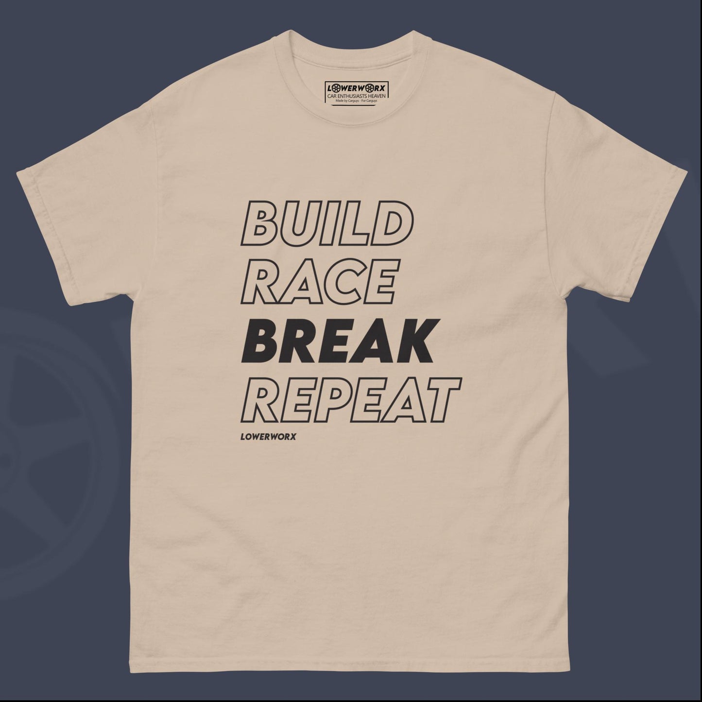 Build Race Break Repeat Shirt