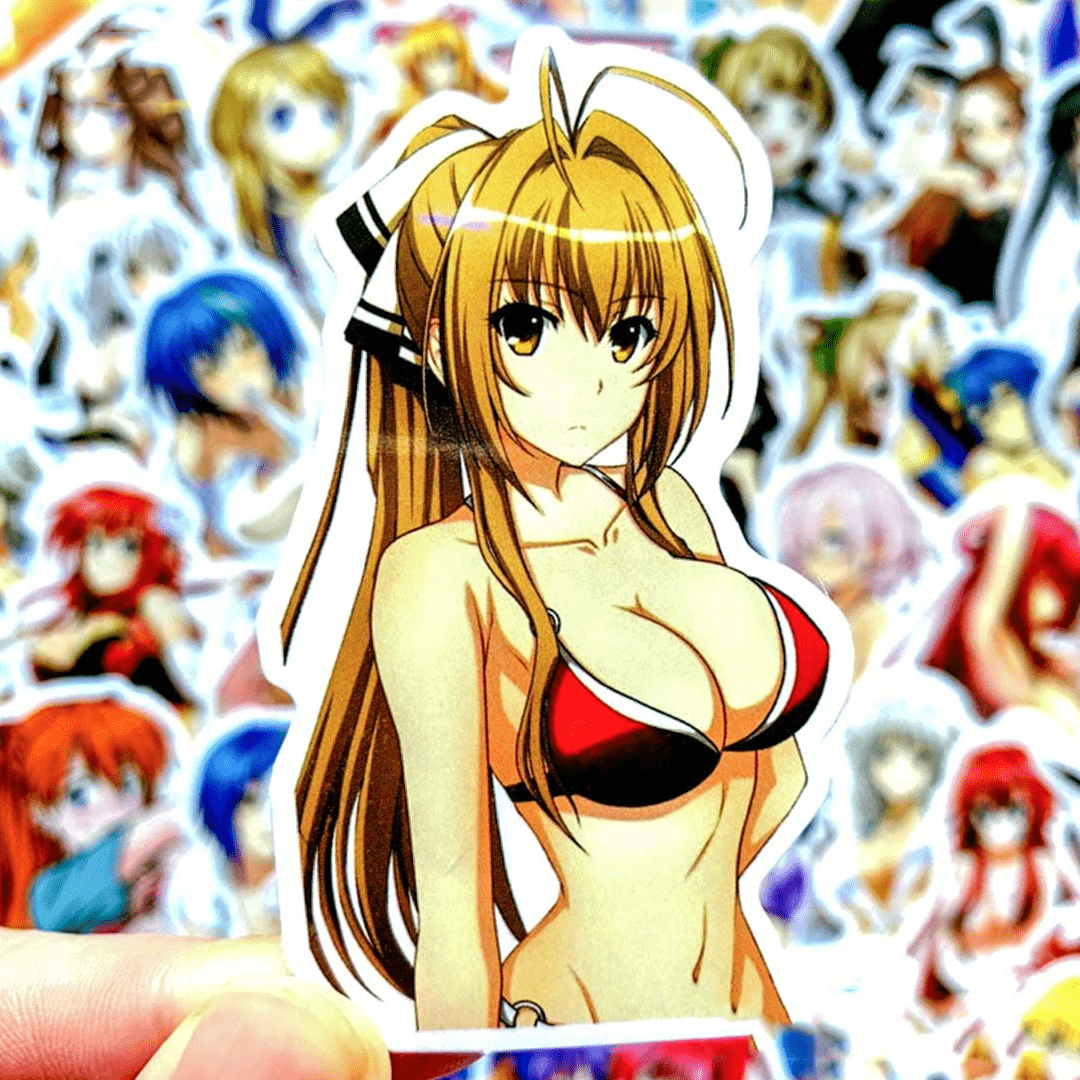 70PCS Your Sexy Anime Girlfriend Sticker Collection