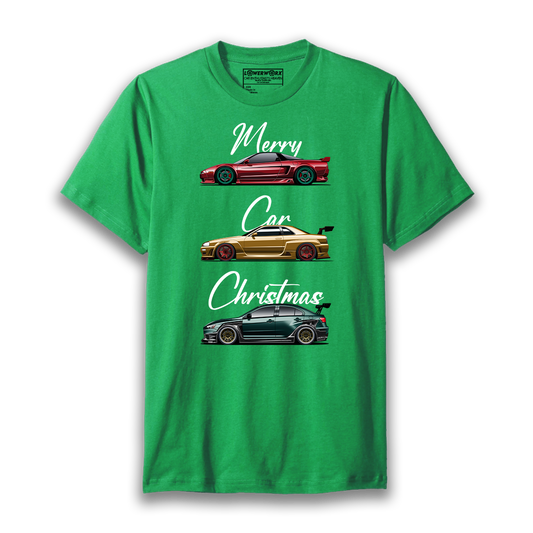 Merry Car Christmas Trio