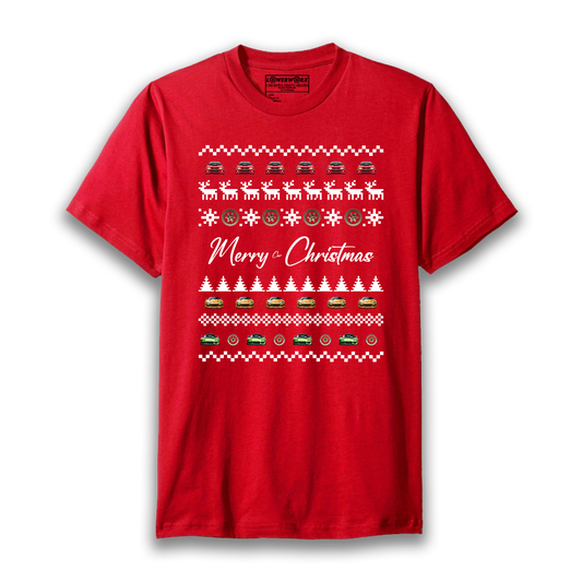 Christmas Design Cars and Pixels