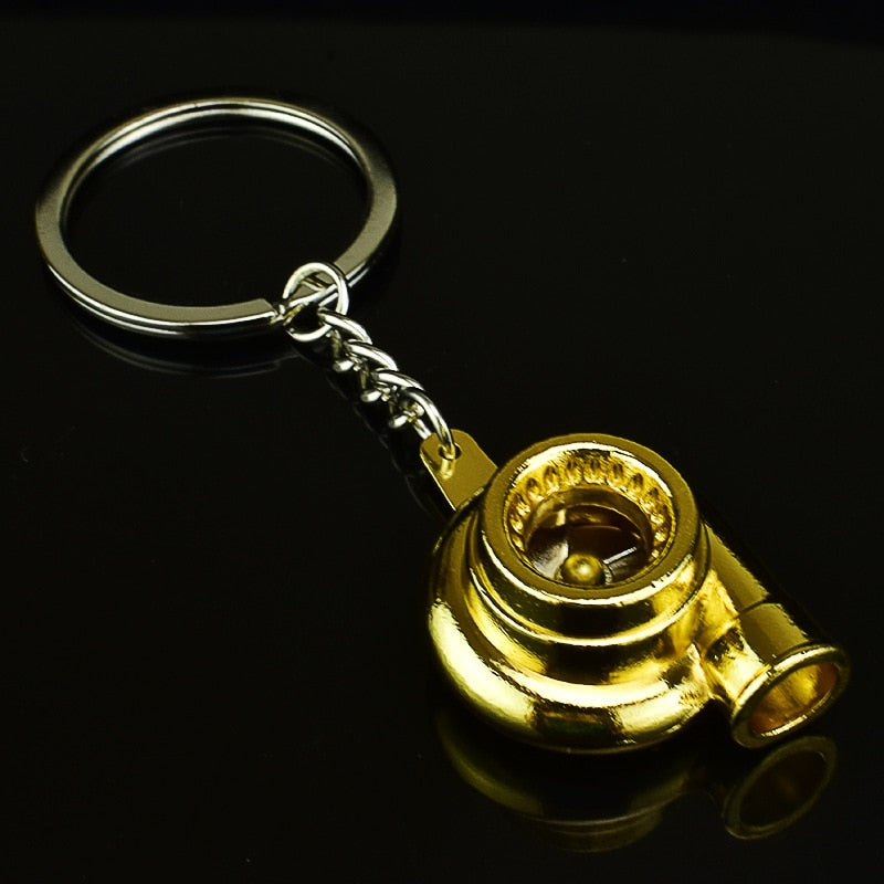 Mini Turbocharger Keychain (Spinning Turbine) - LOWERWORX