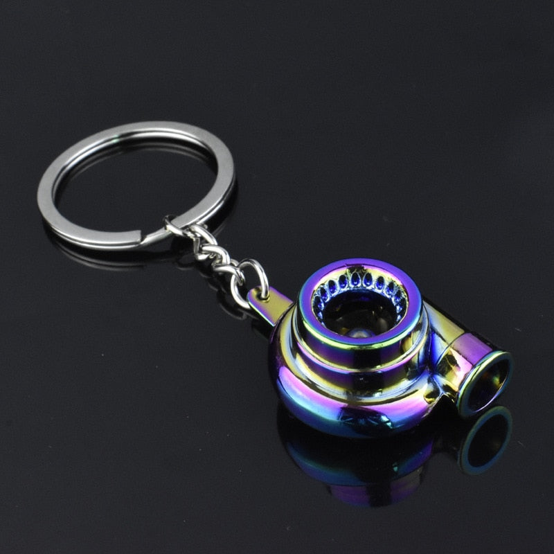 Mini Turbocharger Keychain (Spinning Turbine) - LOWERWORX