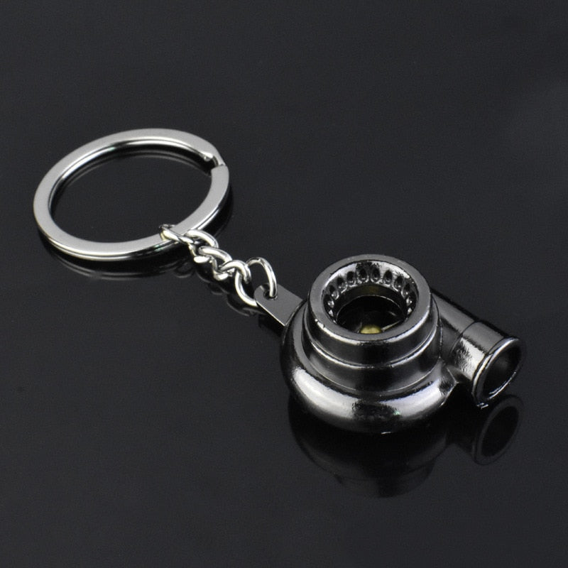 Mini Turbocharger Keychain (Spinning Turbine) - LOWERWORX