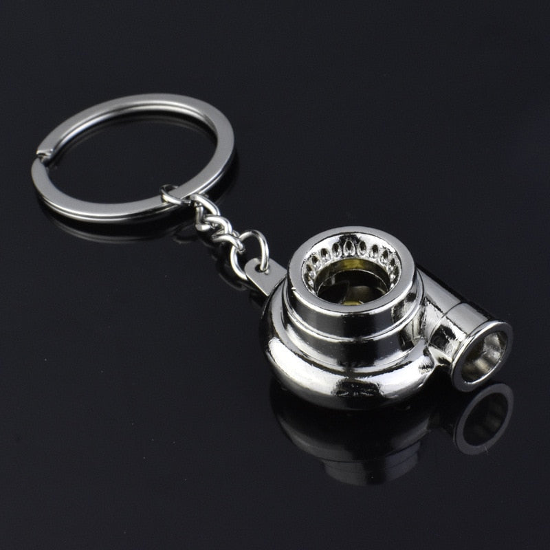 Mini Turbocharger Keychain (Spinning Turbine) - LOWERWORX