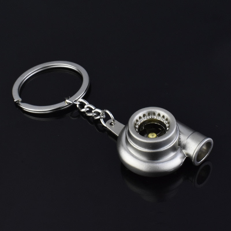 Mini Turbocharger Keychain (Spinning Turbine) - LOWERWORX