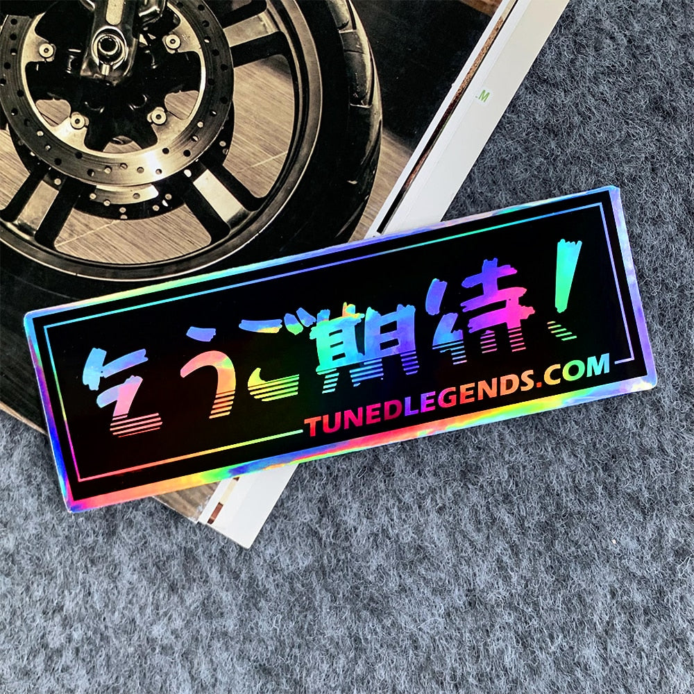 Slapsticker Rainbow Foil Style - LOWERWORX