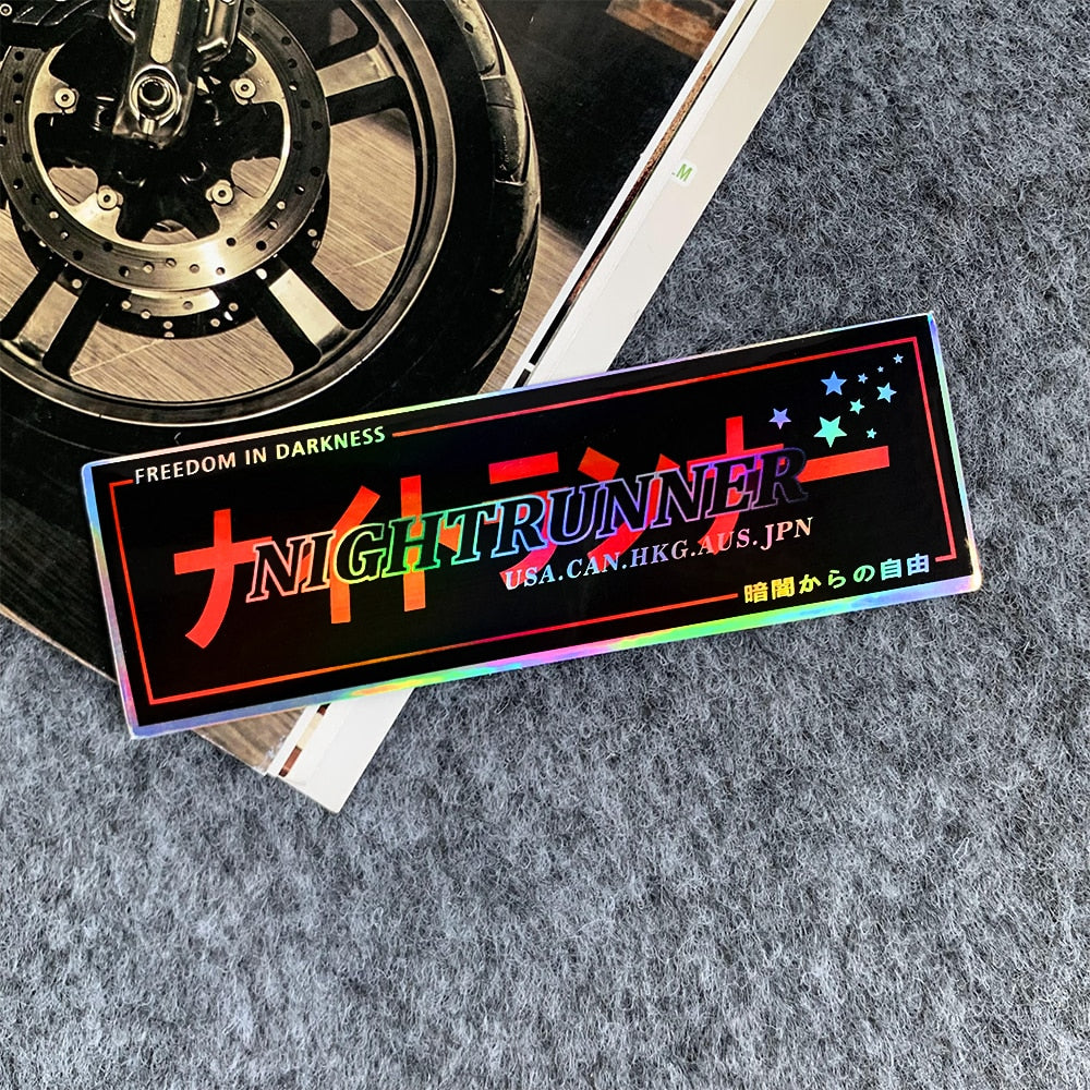 Slapsticker Rainbow Foil Style - LOWERWORX