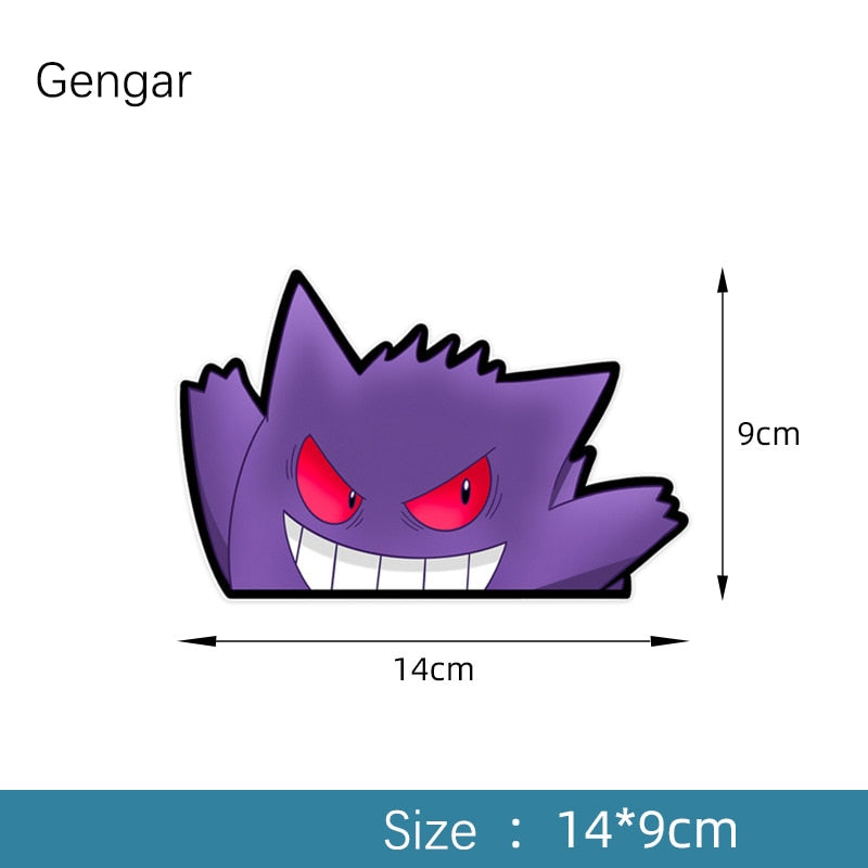 Pokemon Window Stickers - LOWERWORX