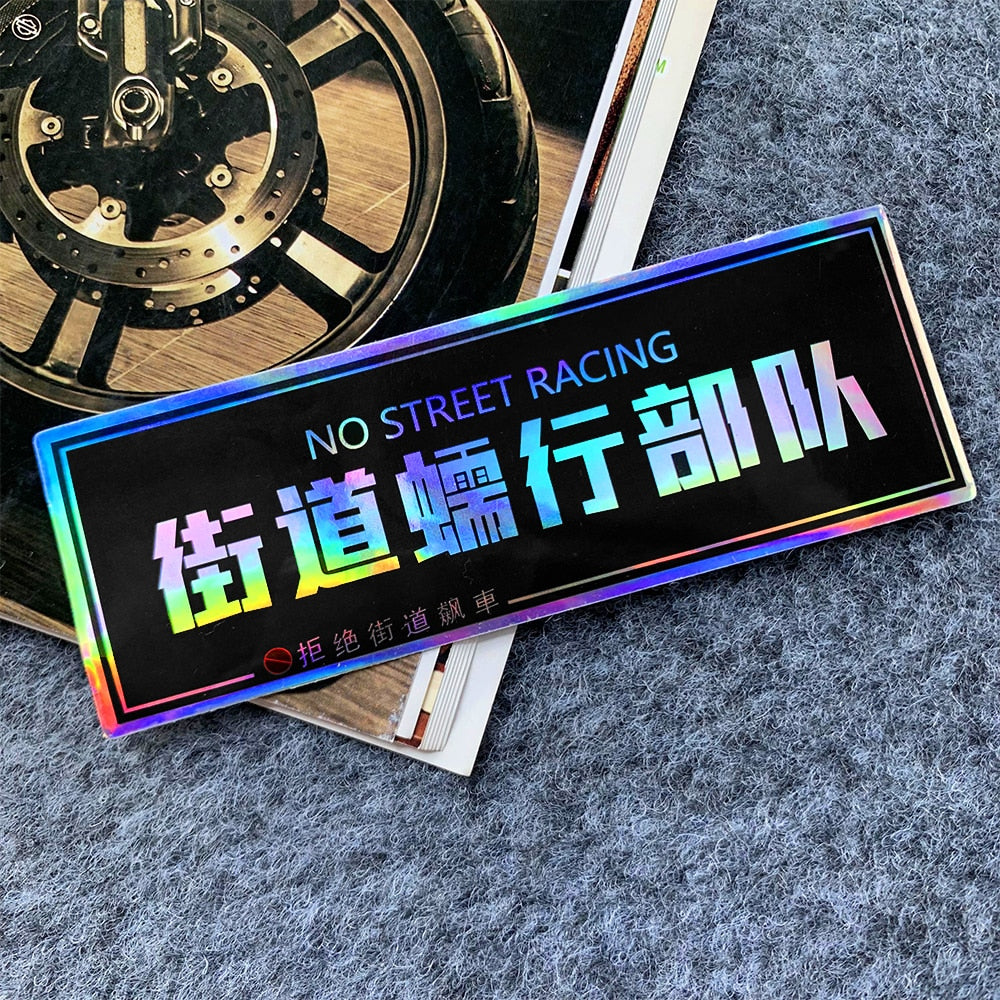 Slapsticker Rainbow Foil Style - LOWERWORX