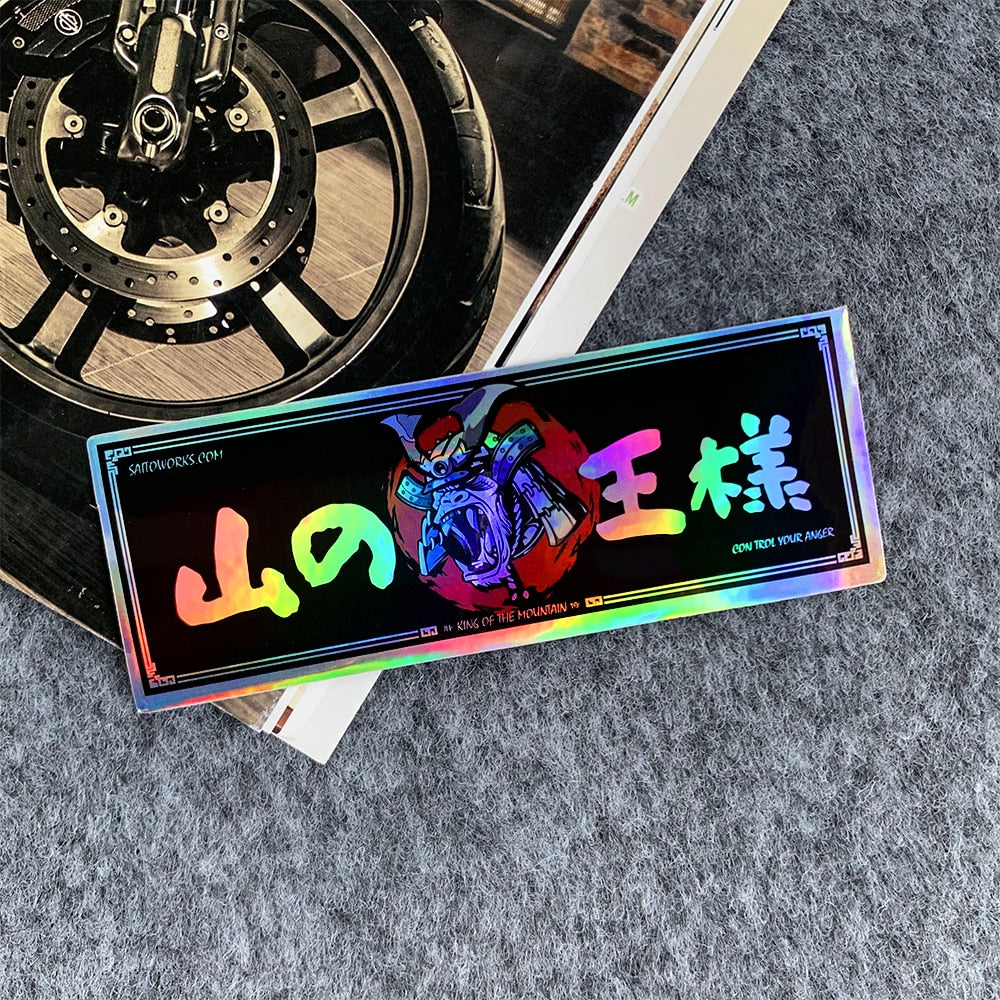 Slapsticker Rainbow Foil Style - LOWERWORX