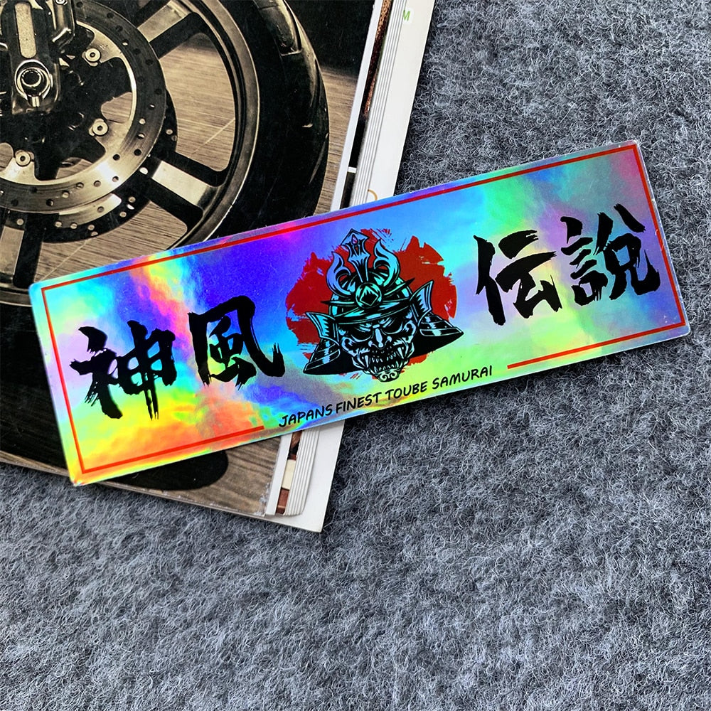 Slapsticker Rainbow Foil Style - LOWERWORX