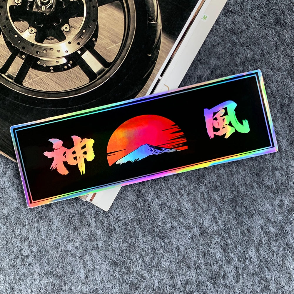Slapsticker Rainbow Foil Style - LOWERWORX
