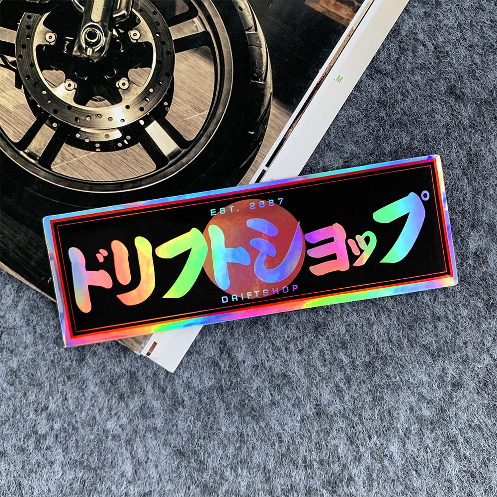 Slapsticker Rainbow Foil Style - LOWERWORX