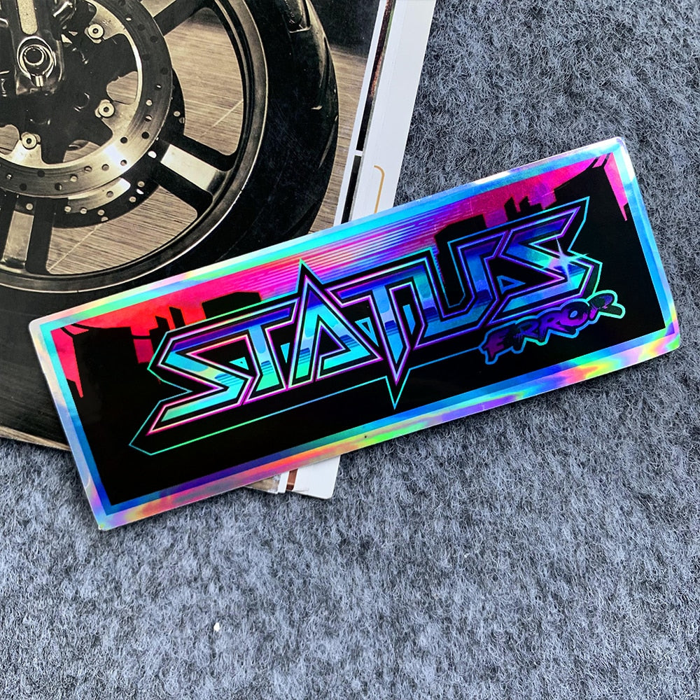 Slapsticker Rainbow Foil Style - LOWERWORX