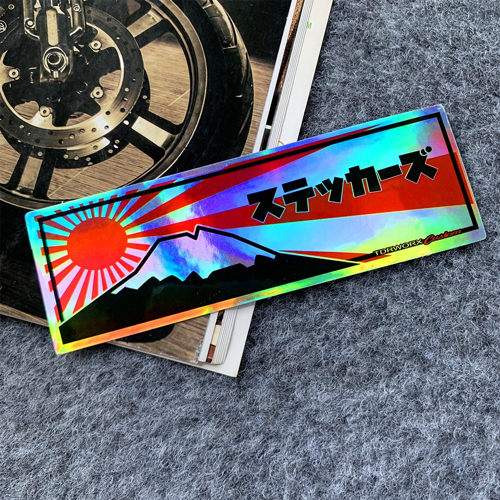 Slapsticker Rainbow Foil Style - LOWERWORX