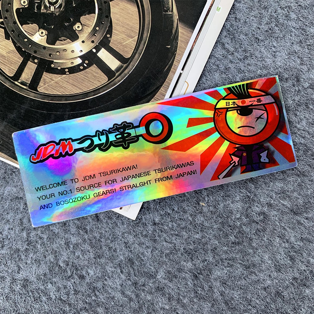 Slapsticker Rainbow Foil Style - LOWERWORX