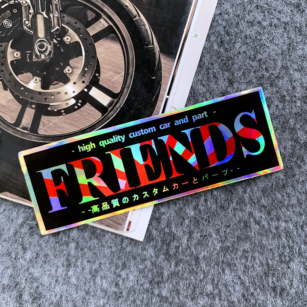 Slapsticker Rainbow Foil Style - LOWERWORX