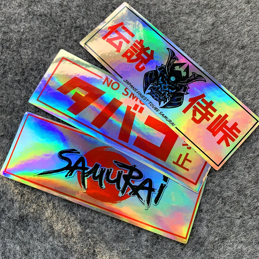 Slapsticker Rainbow Foil Style - LOWERWORX